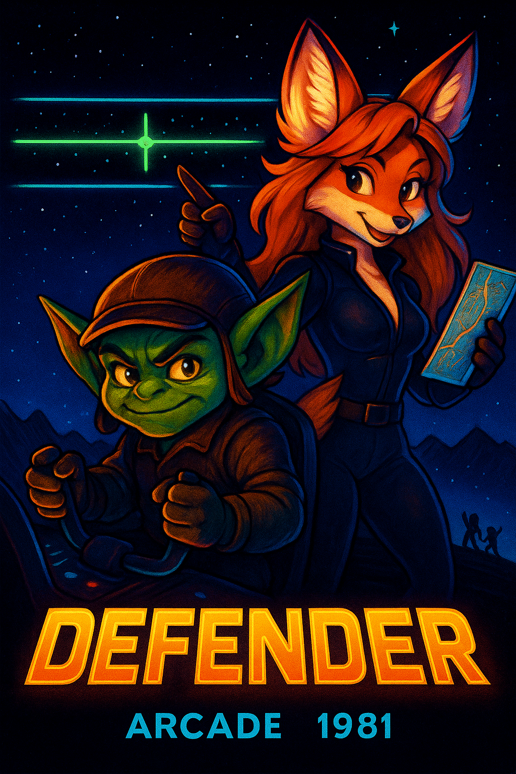 Постер игры Defender