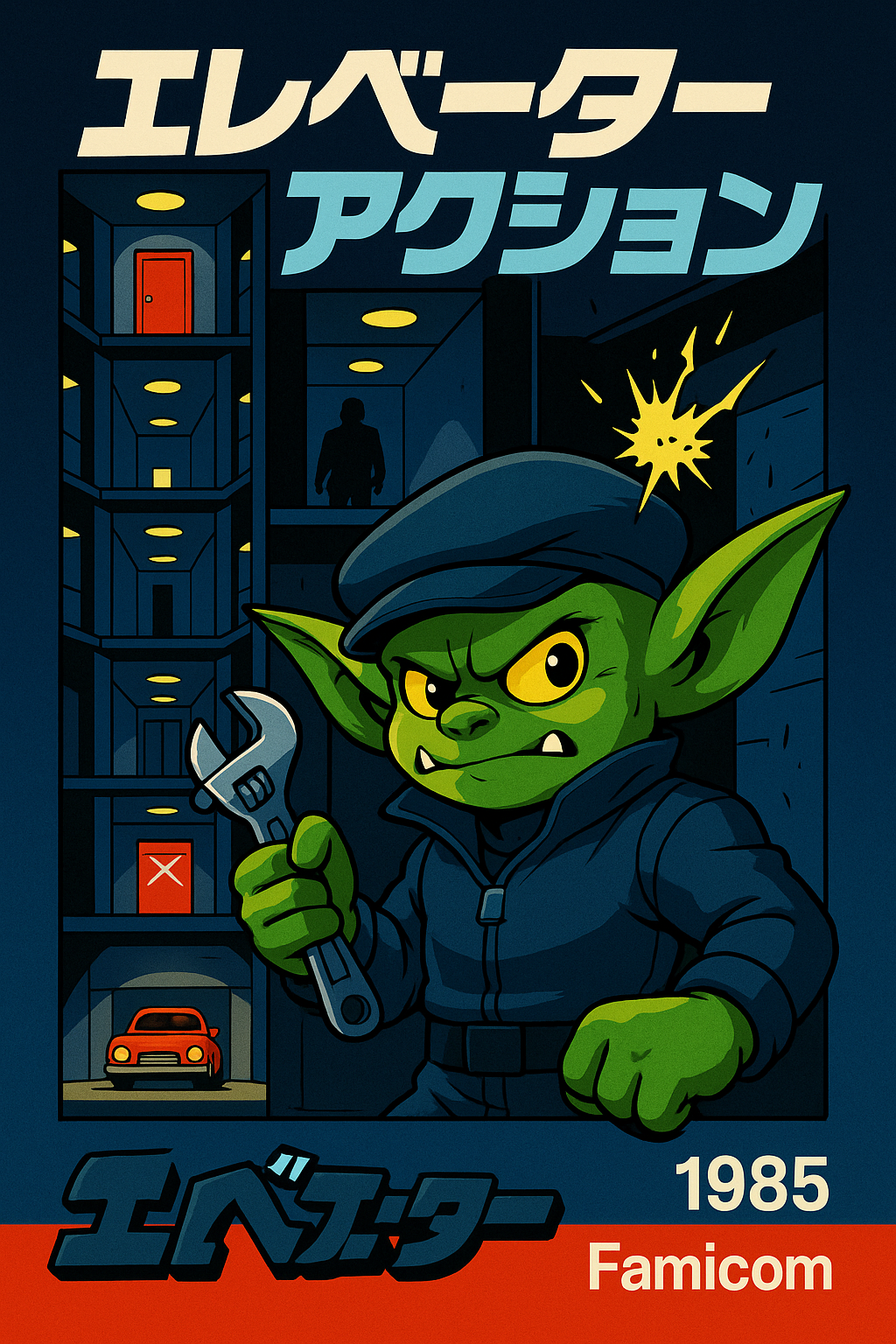 Постер игры Elevator Action