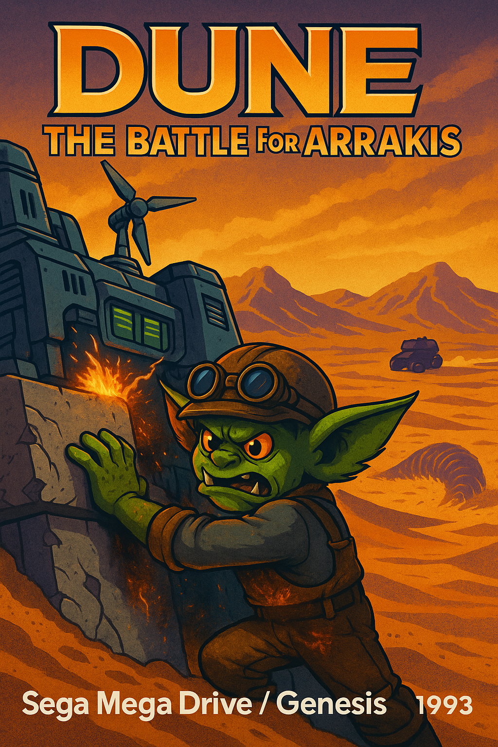 Постер игры Dune: The Battle for Arrakis