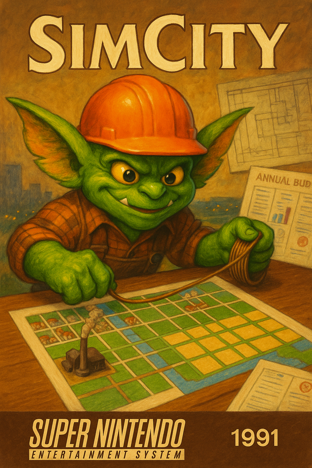 Постер игры SimCity